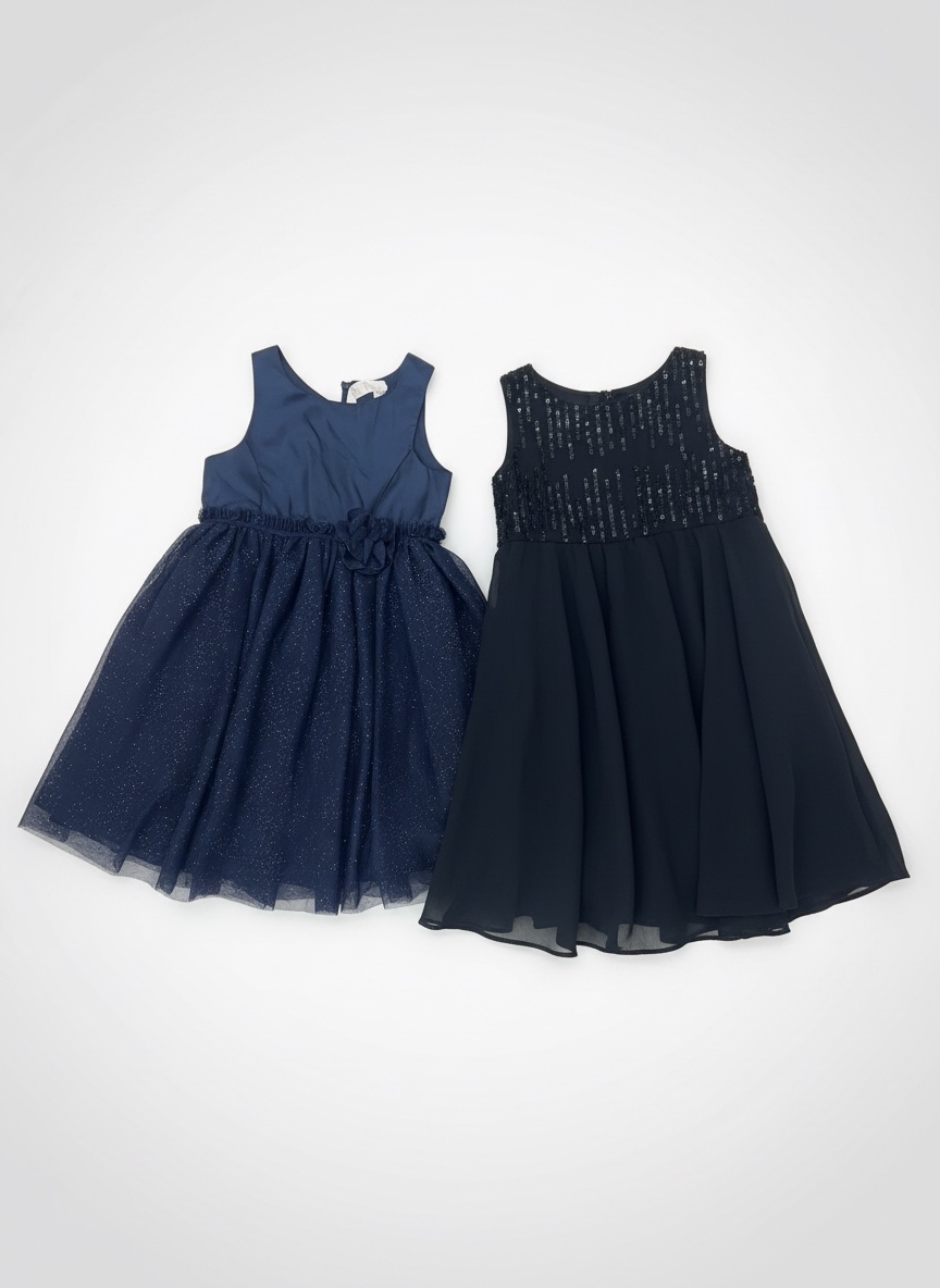 Lot 2 robes soiree petite fille