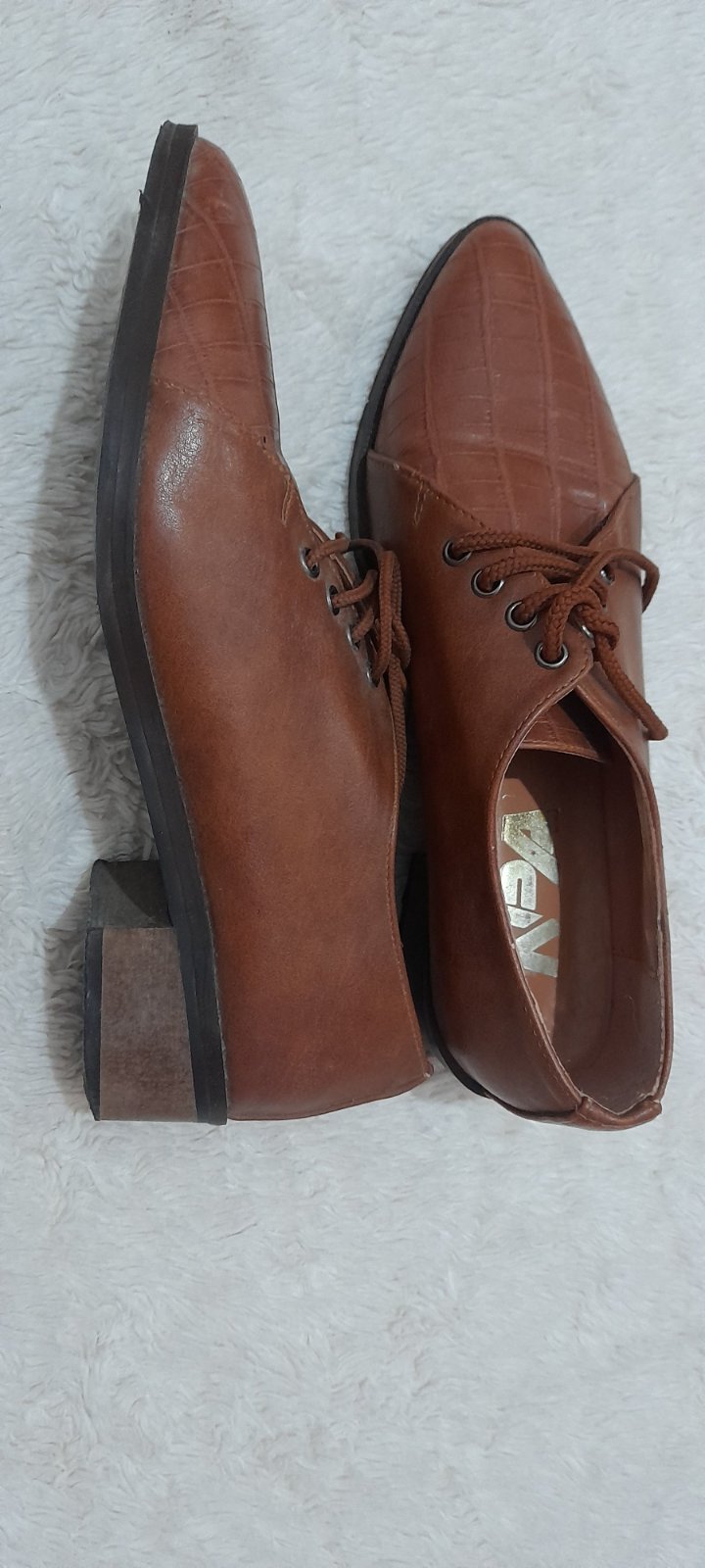 Chaussures marron à lacets
