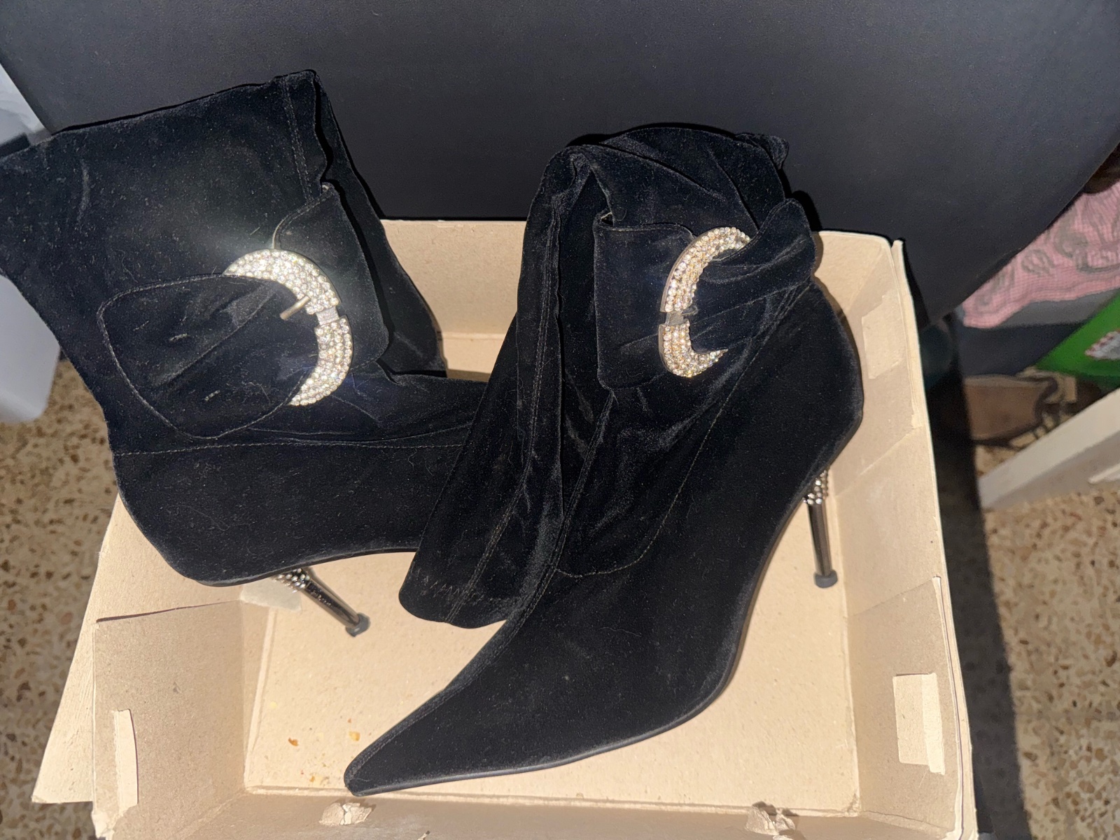 Bottes Noires de Soirée