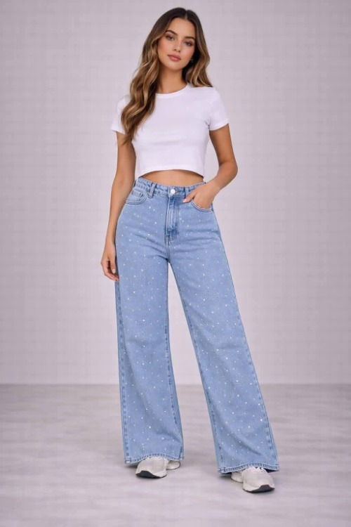 Pantalon bling bling
