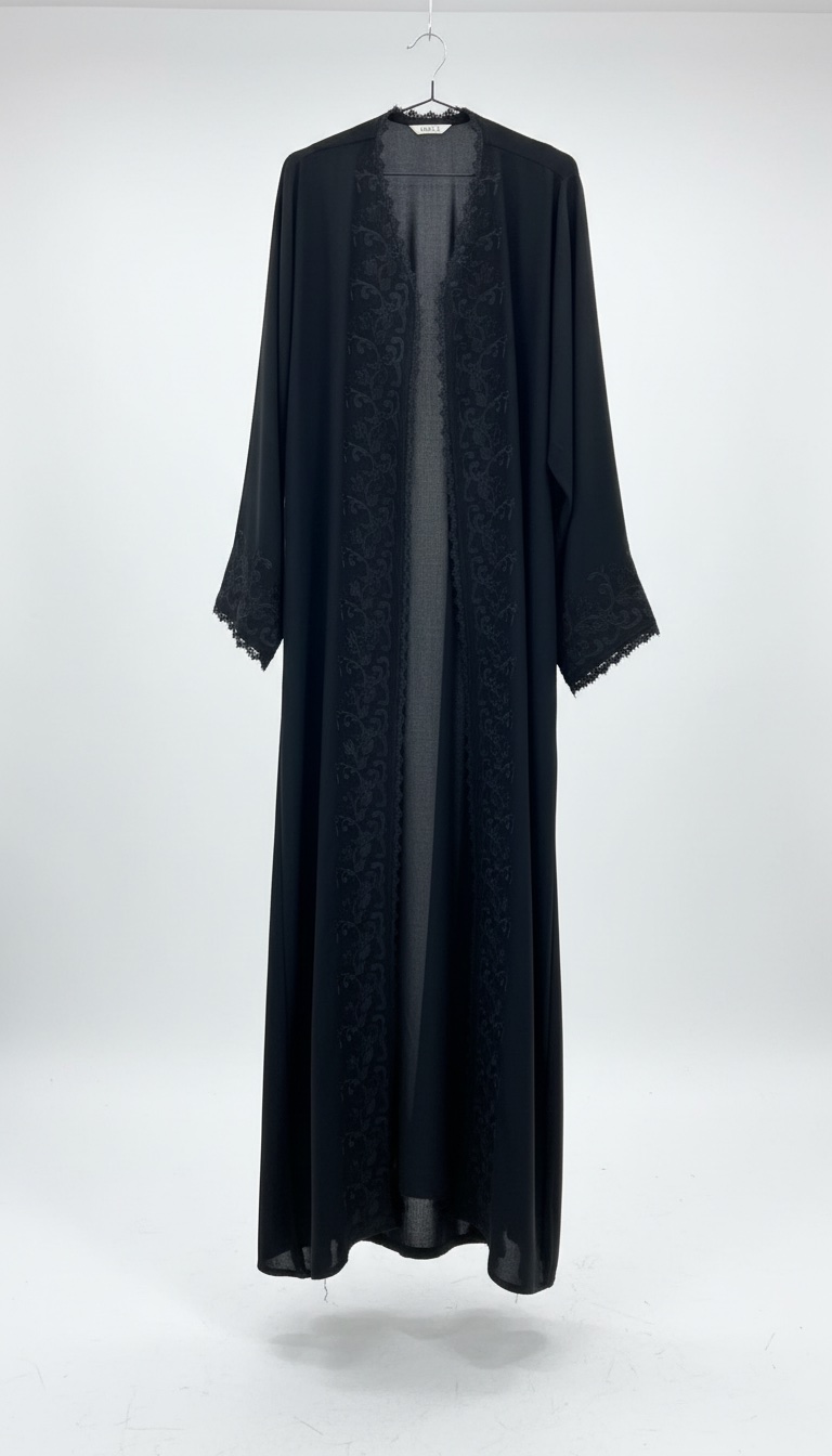 Black dubai abaya