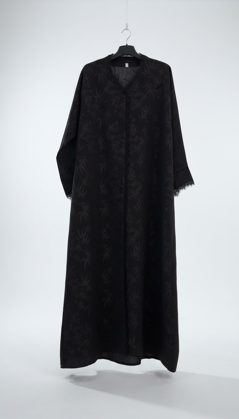Black modern abaya