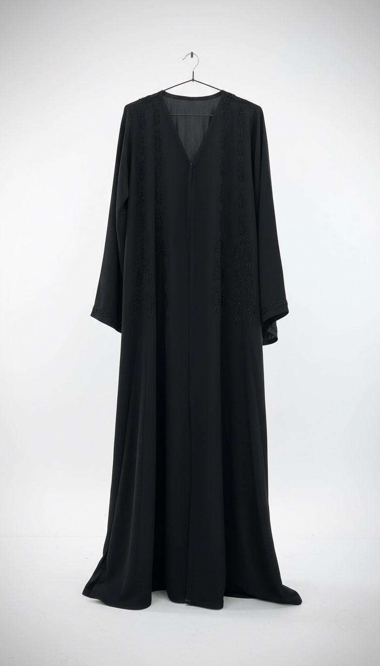 Modest abaya with elegant design 