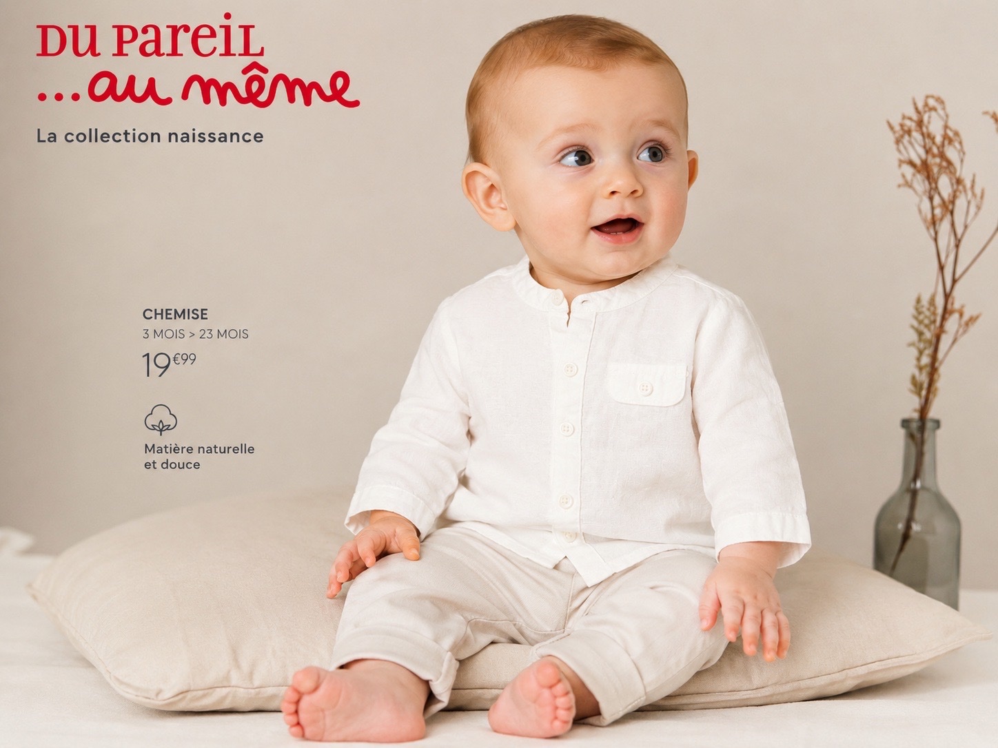Chemise blanche en lin 