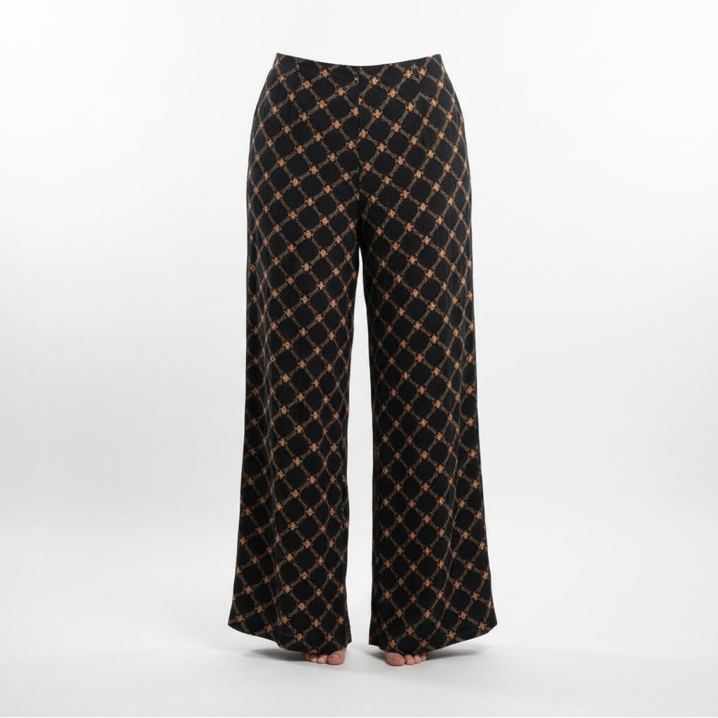 Pantalon large  zara 