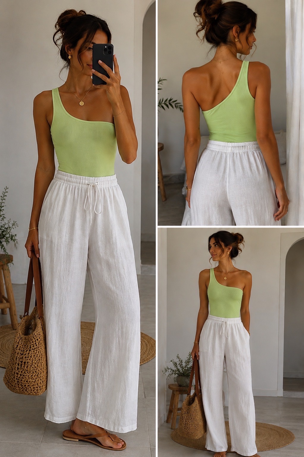 Un top vert 