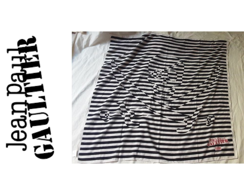 foulard carré JEAN-PAUL GAULTIER 