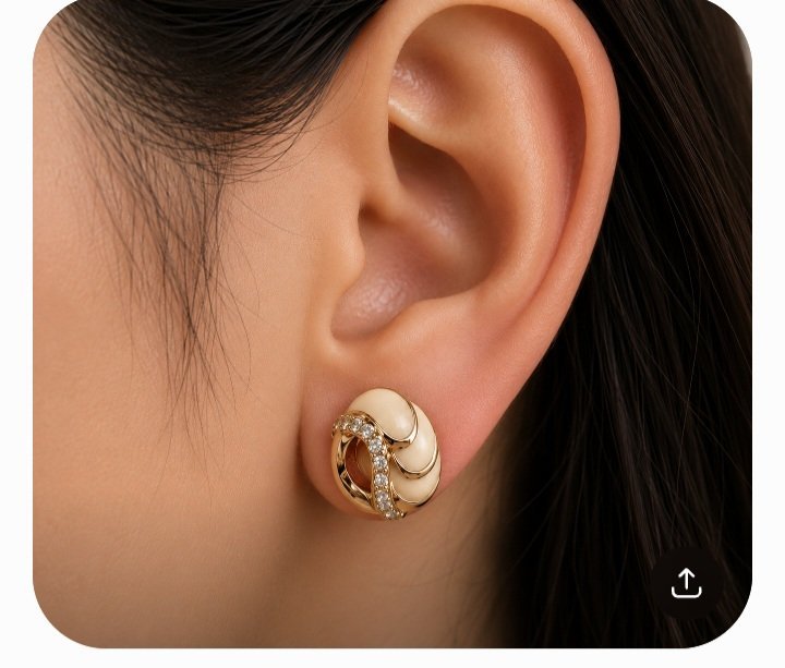 Boucles d'oreilles CRISTIAN LAY neuf 