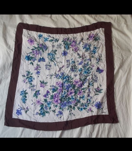 foulard carré GUCCI vintage 