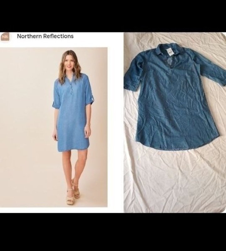 Robe/tunique/liquette  taille 36
