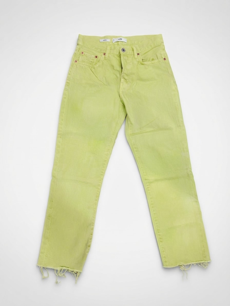 Pantalon vert mango 