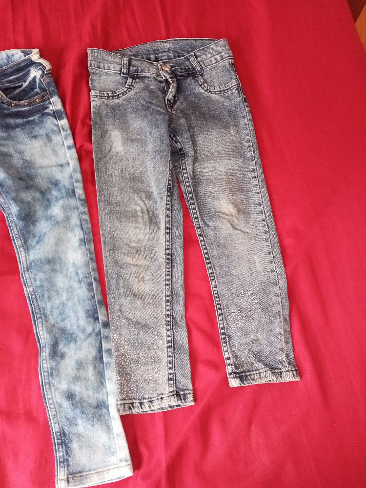 Deux pantalon fille 