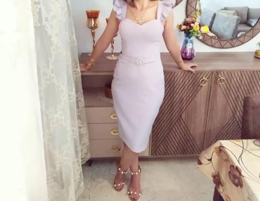 robe lilas 