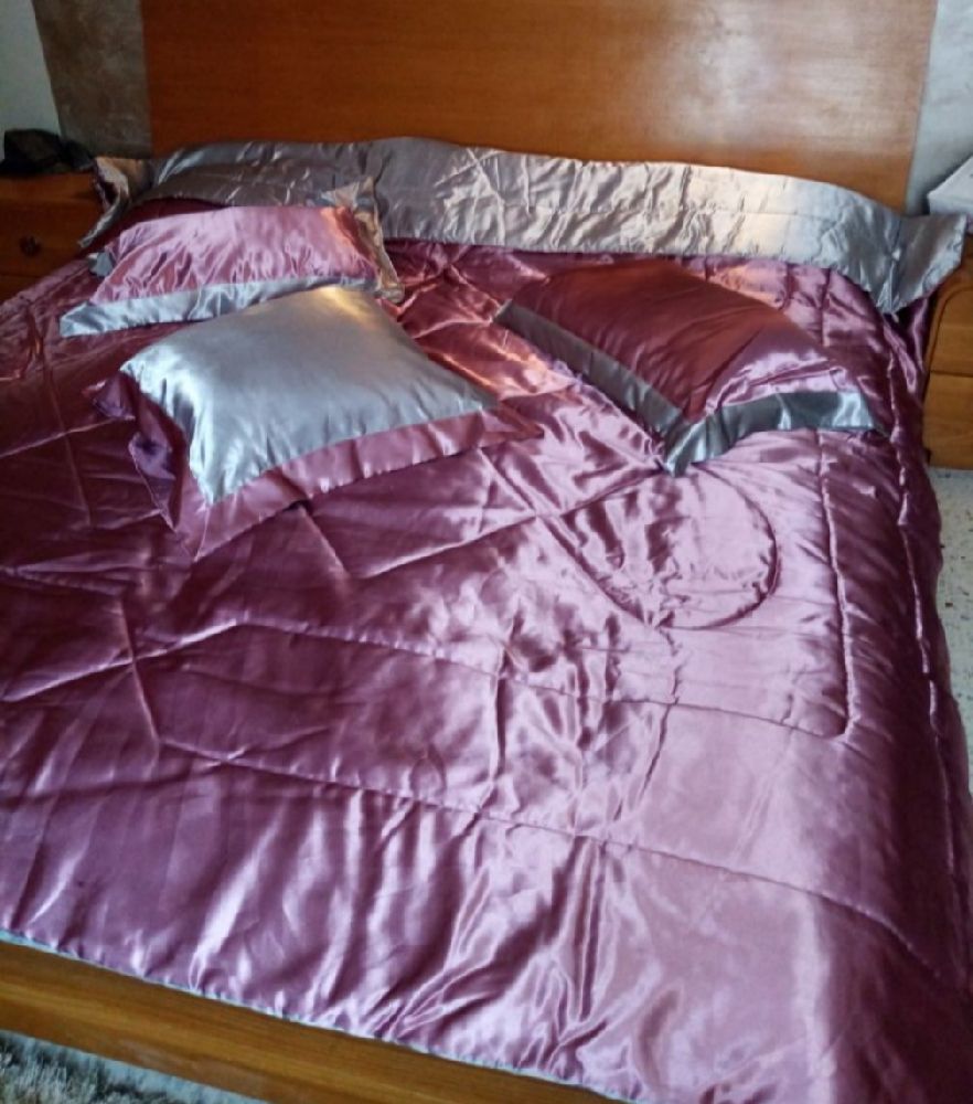 Couette bouffant double face 