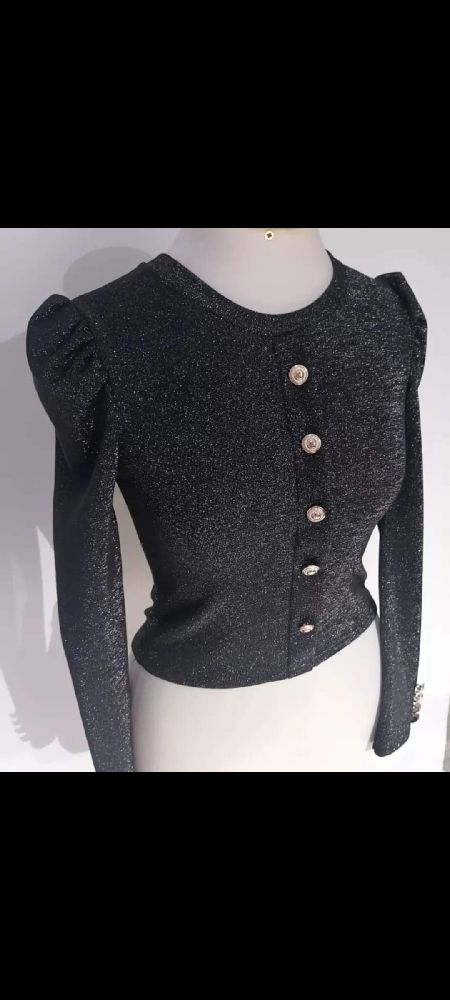 Pull soirée noir taille S