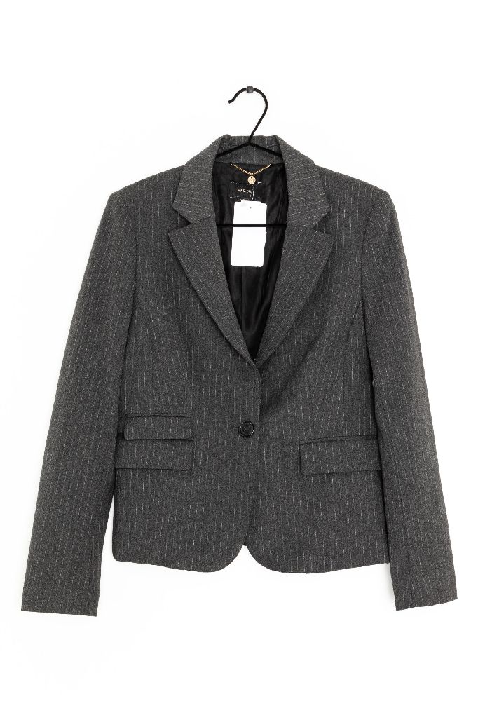 Set Mango Hiver en Gris fines rayures foncé  taille 36