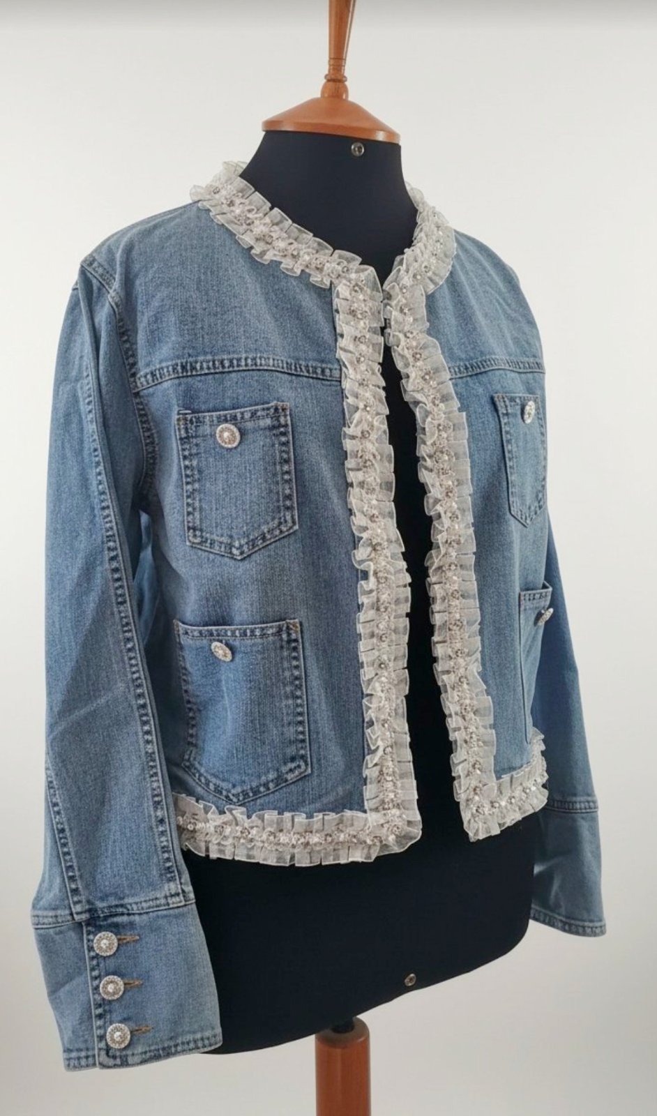 Veste denim fashion