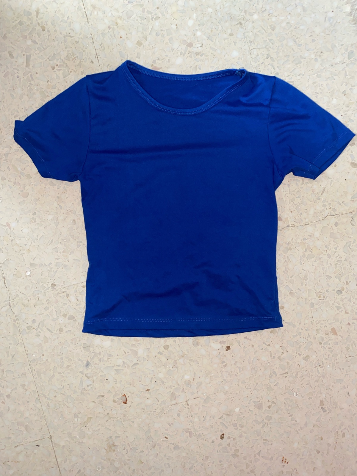 Top bleu vif