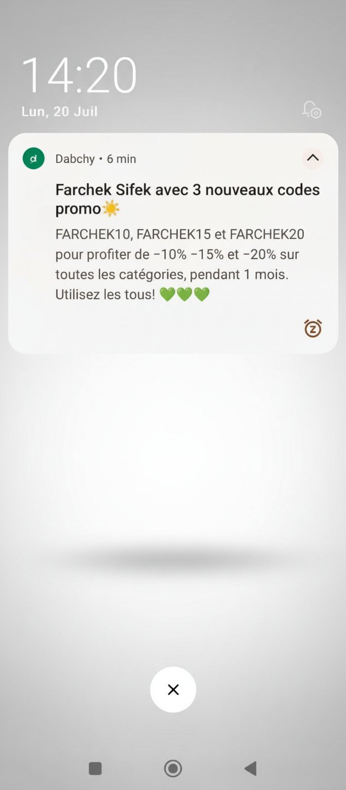 Code promo 