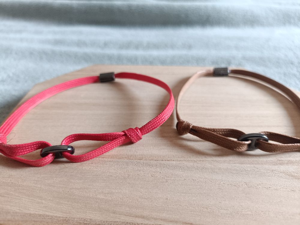 Lot de deux bracelet homme 