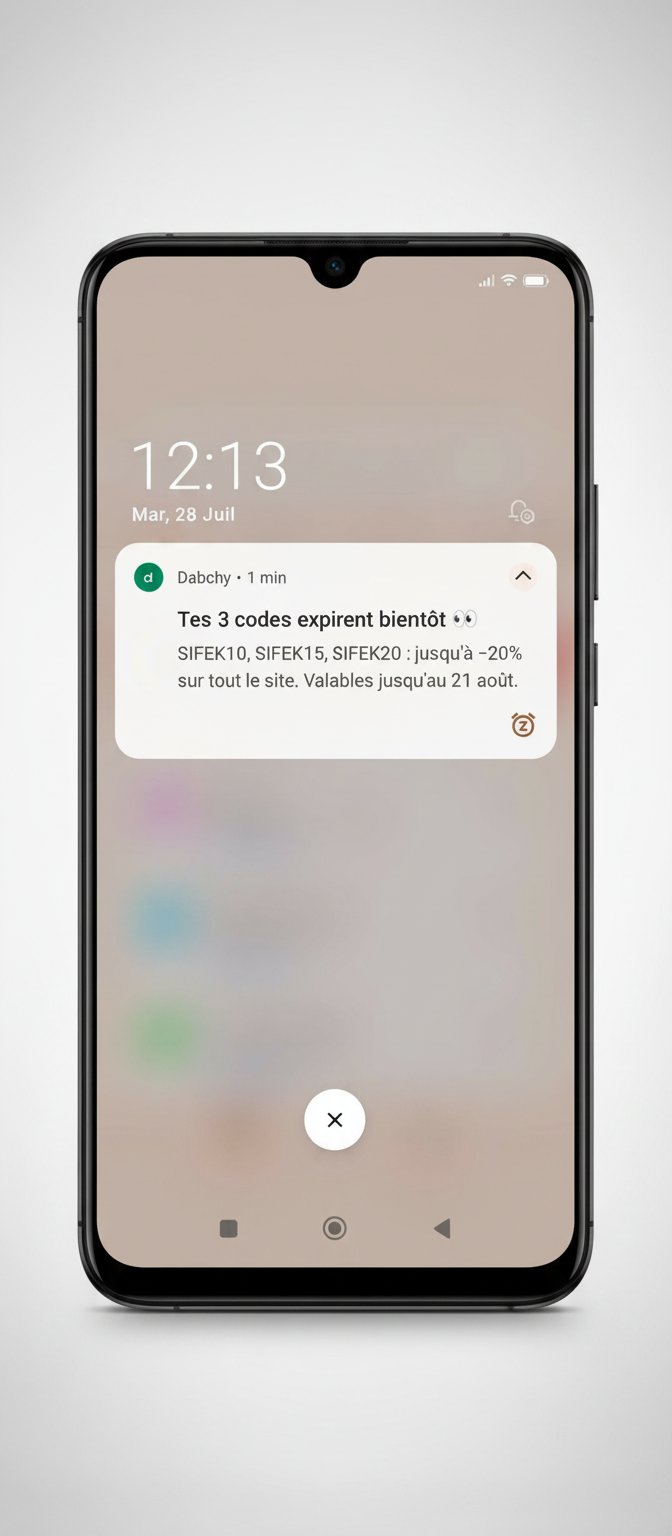 Code promo 