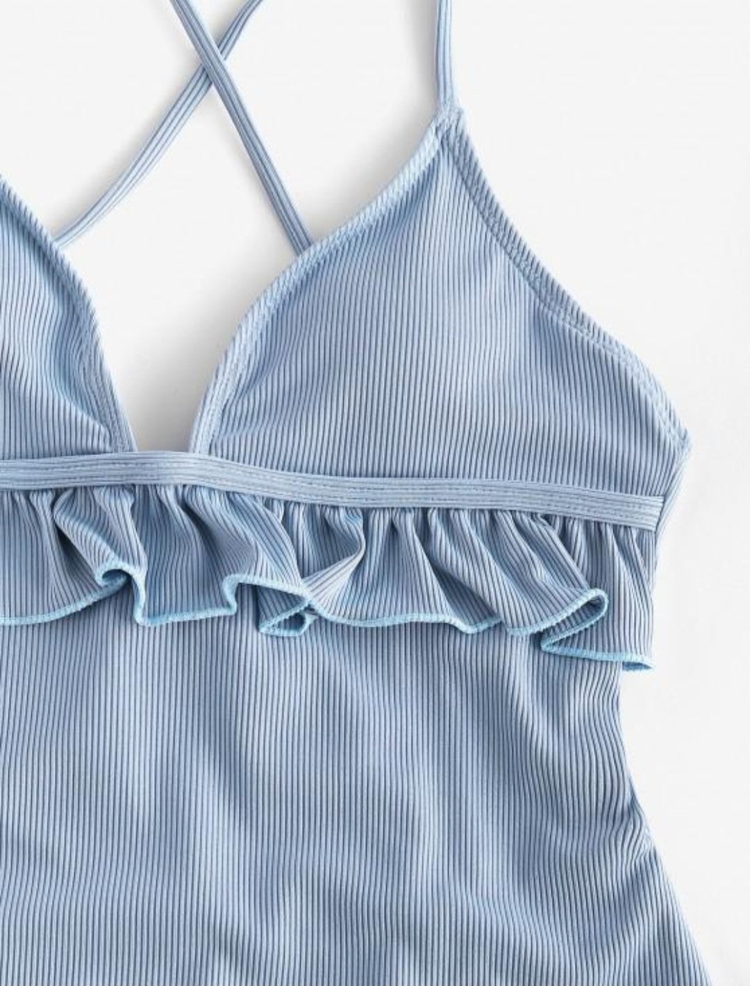Maillot bleu shein 