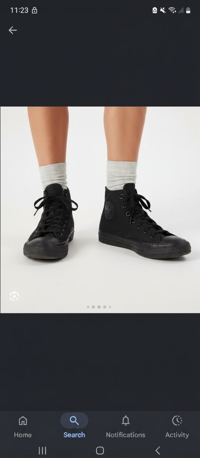 Converse noir