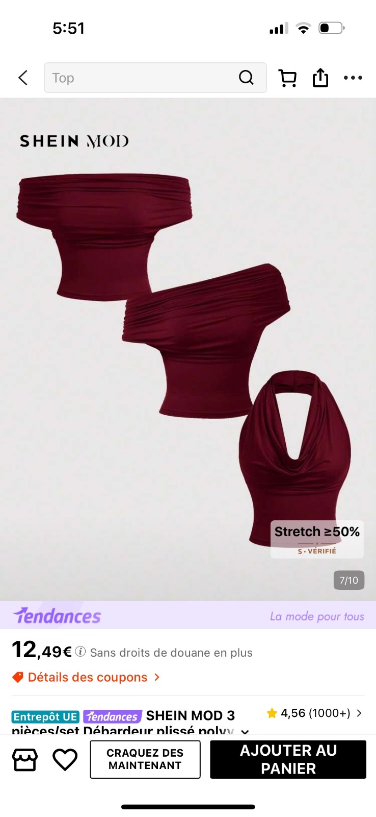Top shein 