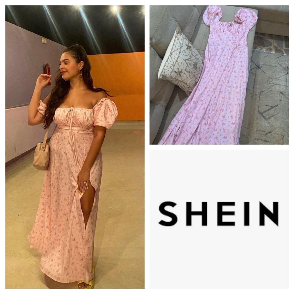 Robe longue shein 