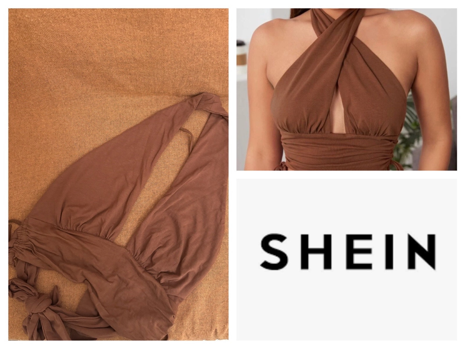 Pull maron shein