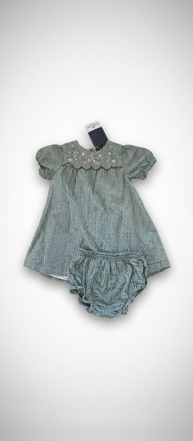 Set robe et culotte bébé fille 