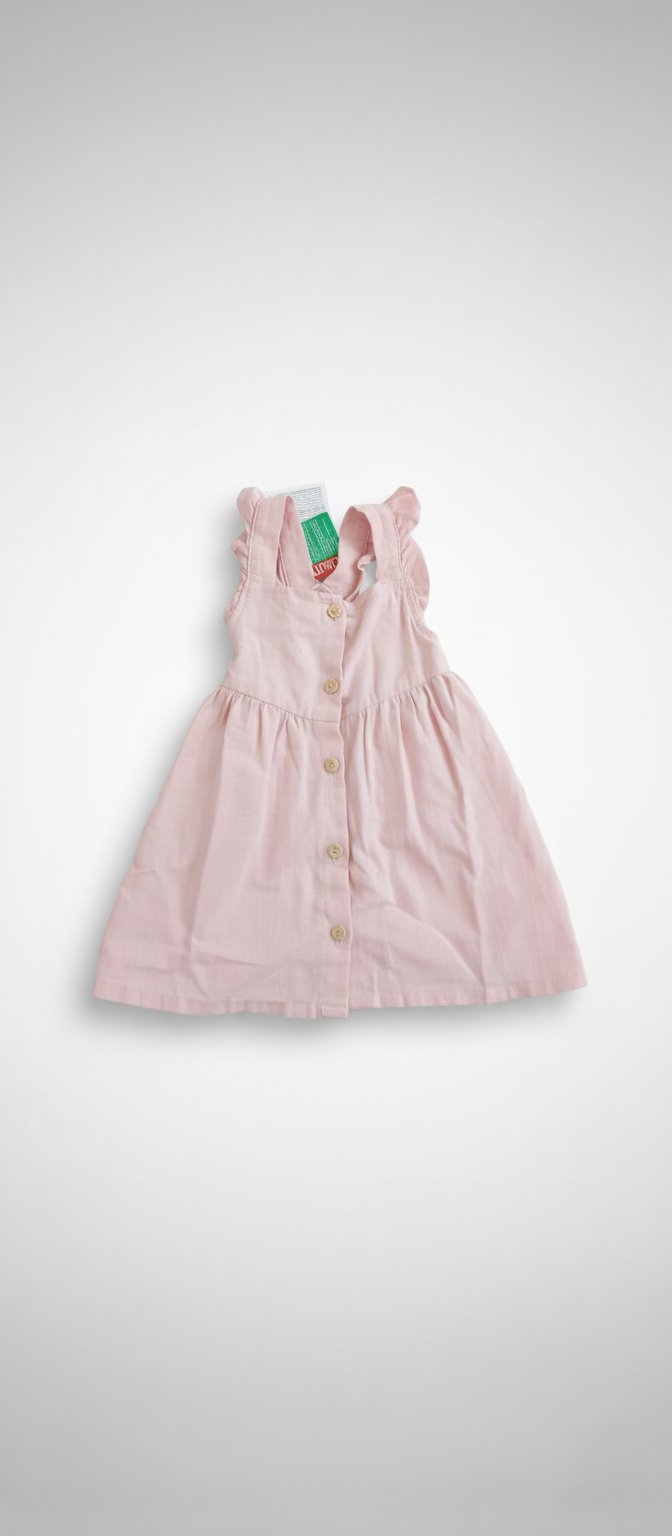 Robe bébé rose poudré 