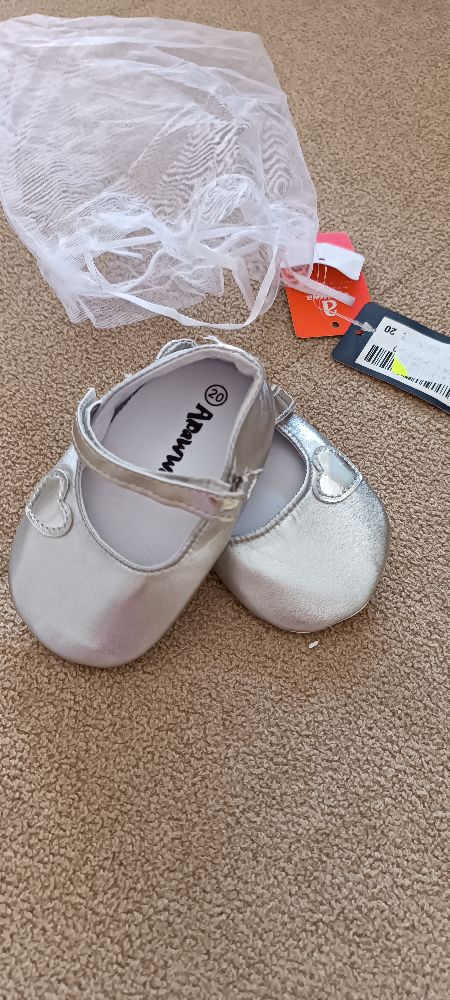 Chaussures bébé fille silver 