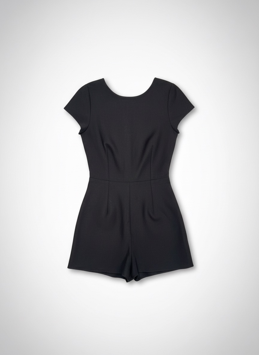 Combishort noire Mango – Taille XS – Dos nu cut-out