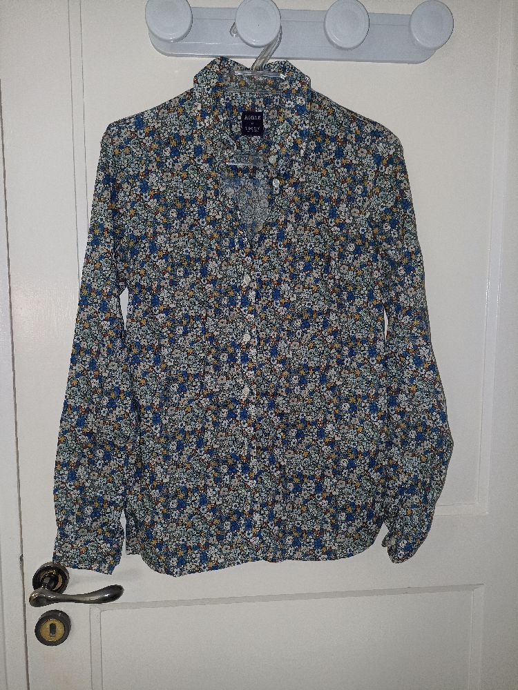 Chemise Aigle fleuri taille 34