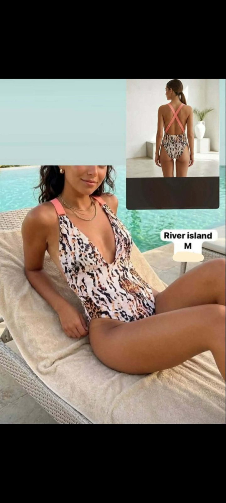 Maillot river island taille M
