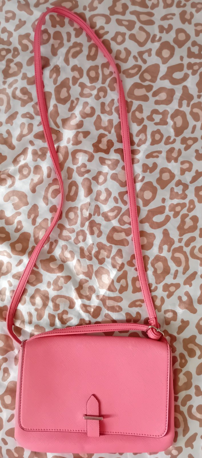 Sac à bandoulière rose 