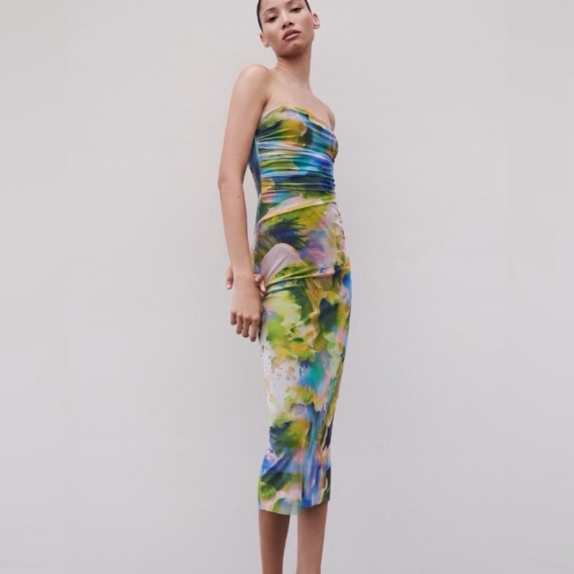 Floral ZARA dress