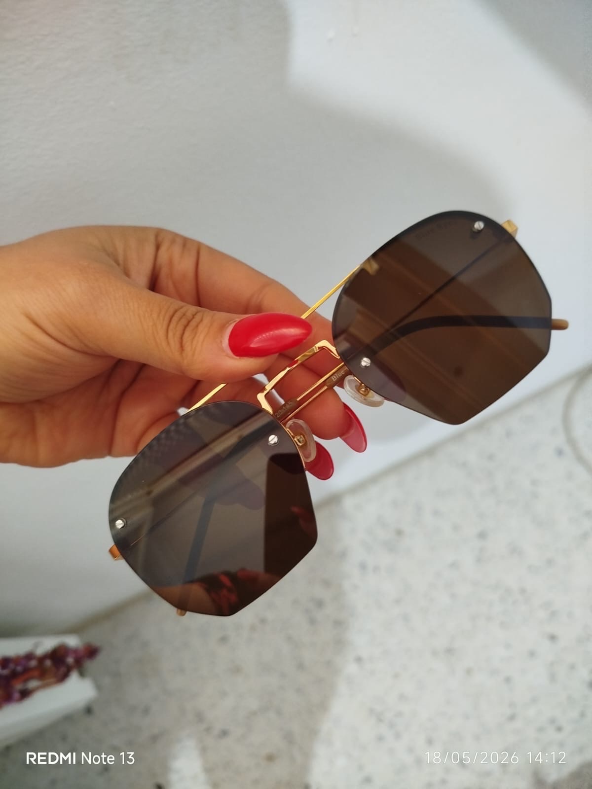 Lunette homme marron jamais porté