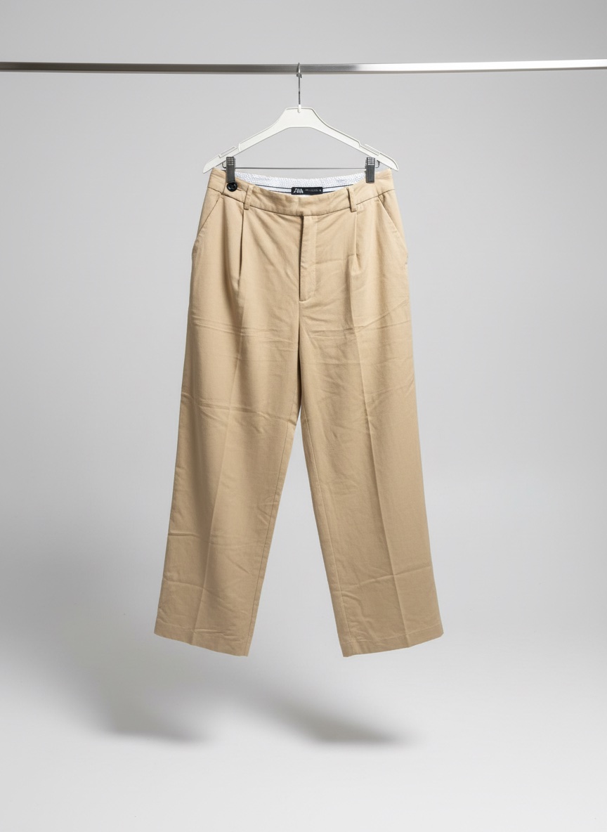 Pantalon large zara