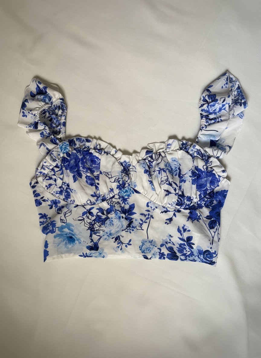 Crop top bustier 