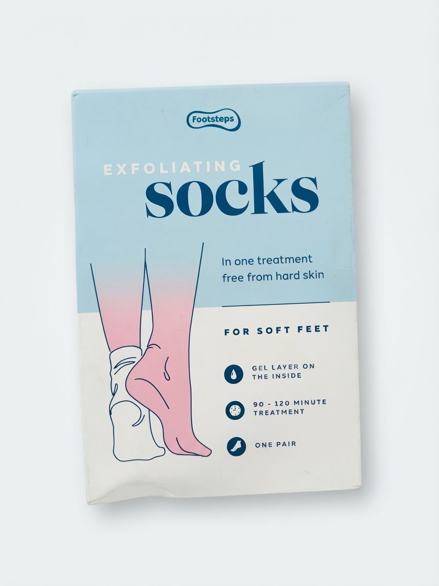 Exfolating socks 