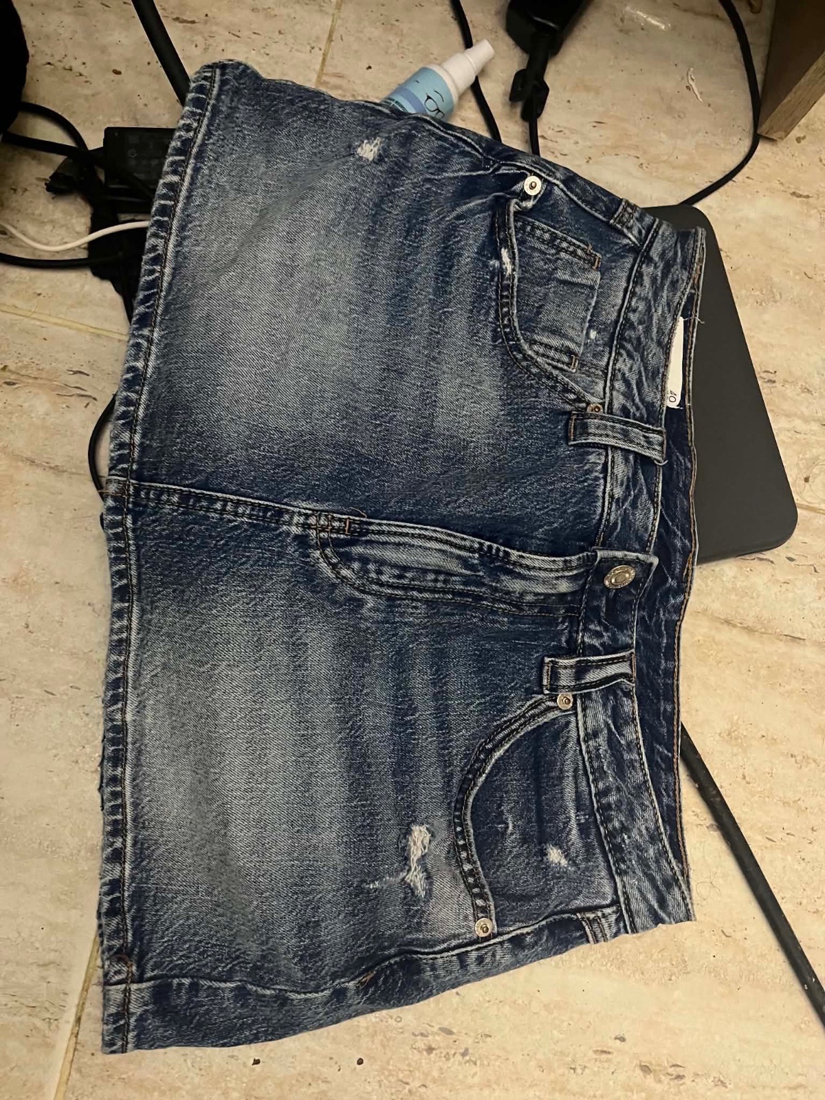 Jupe en jean stradivarius
