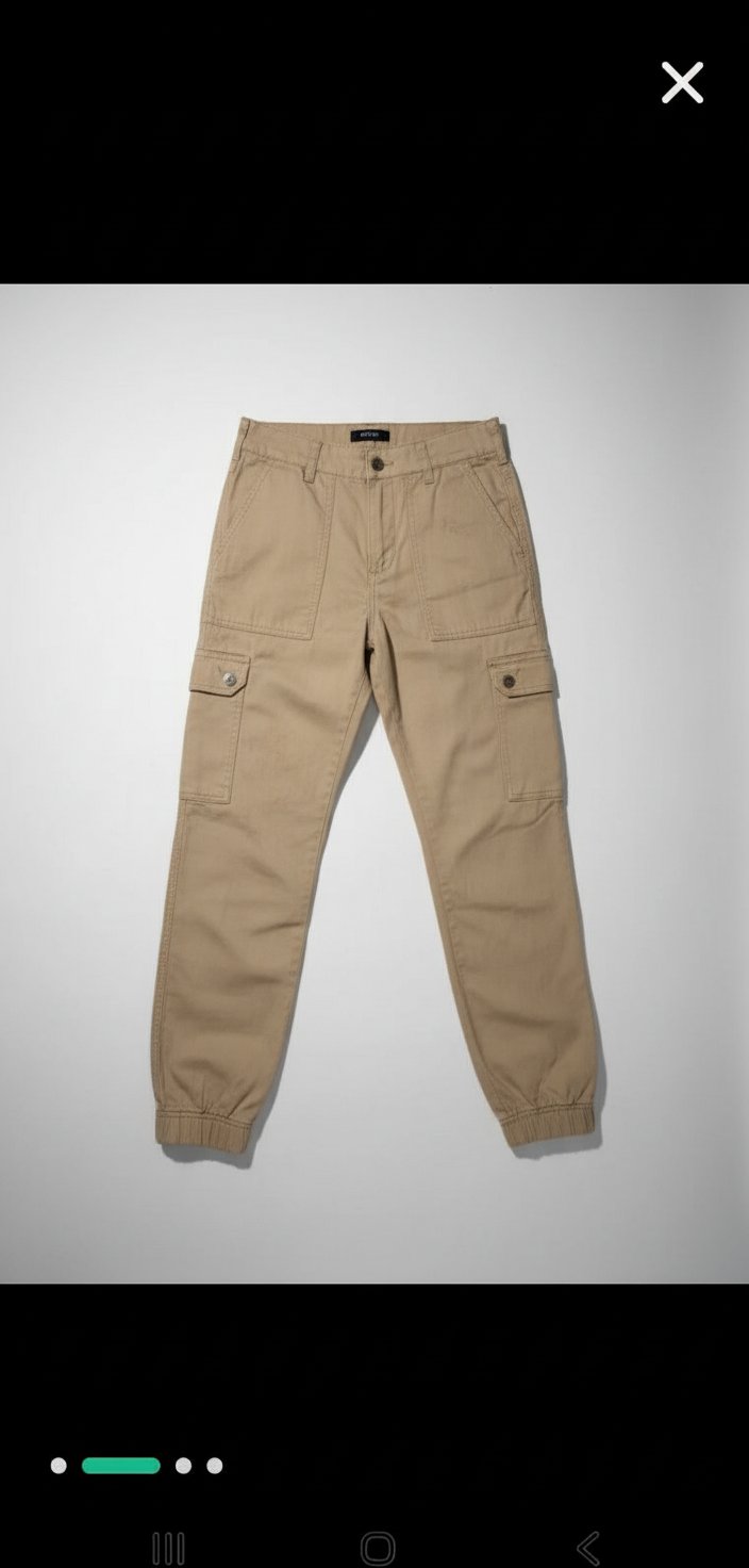 Jeans beige cargo pants