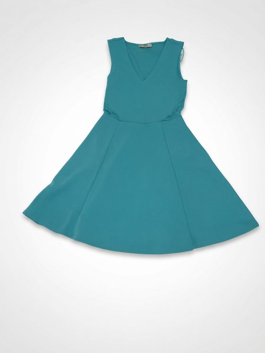 Robe turquoise 