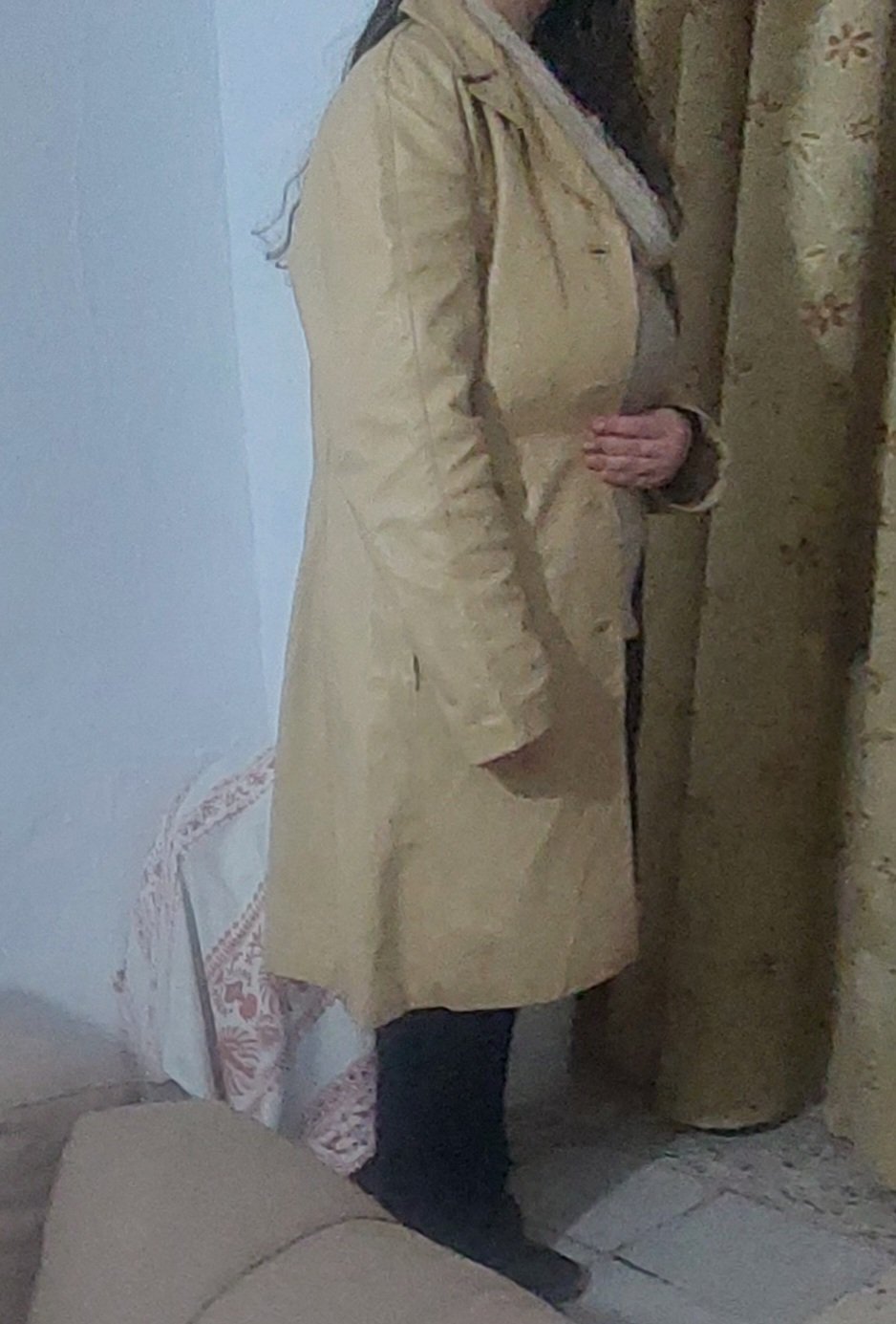Manteau beige 