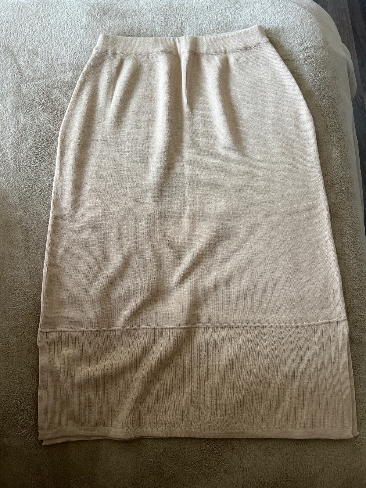 Jupe beige 