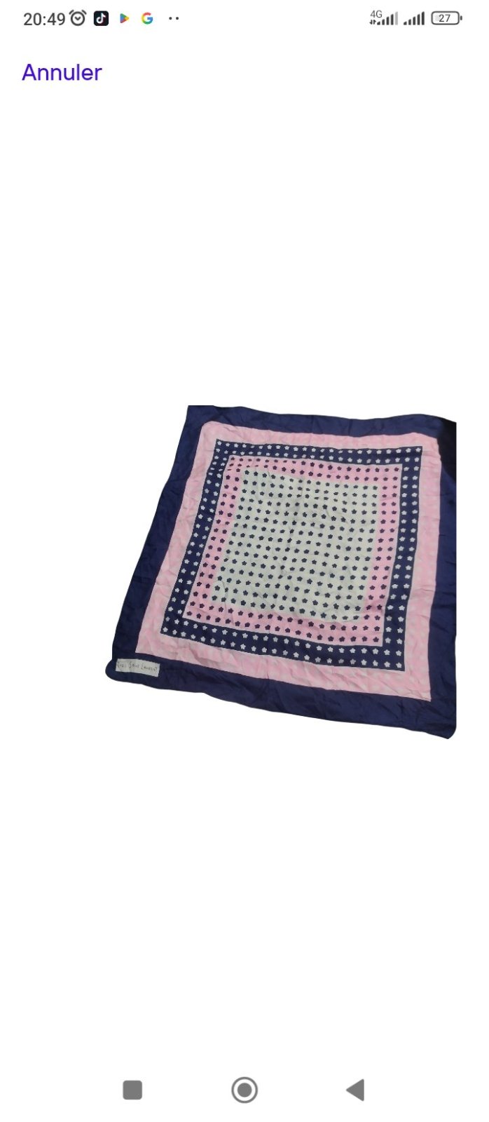 Foulard Yves Saint Laurent 