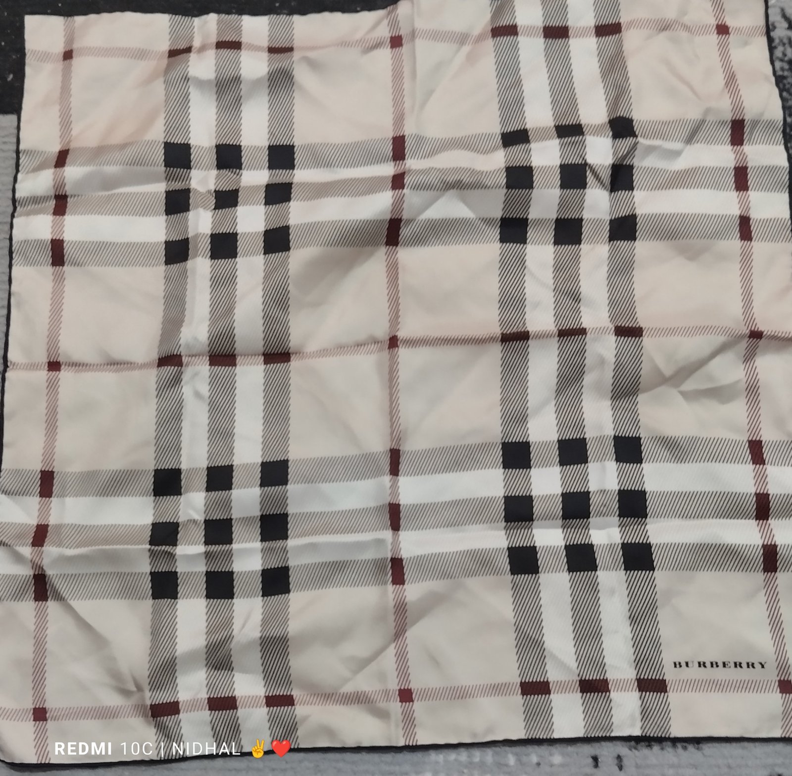 Foulard Burberry 