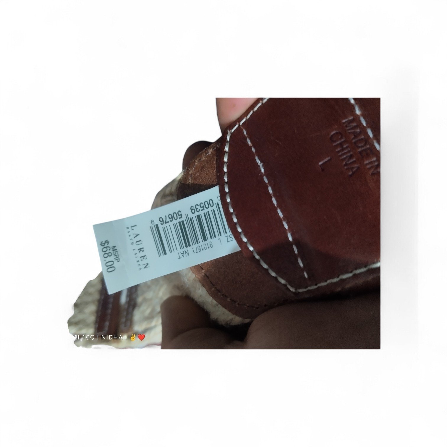 Ceinture Ralph Lauren 